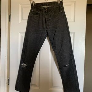Vintage Red Tab Distressed 501 Levi’s Jeans